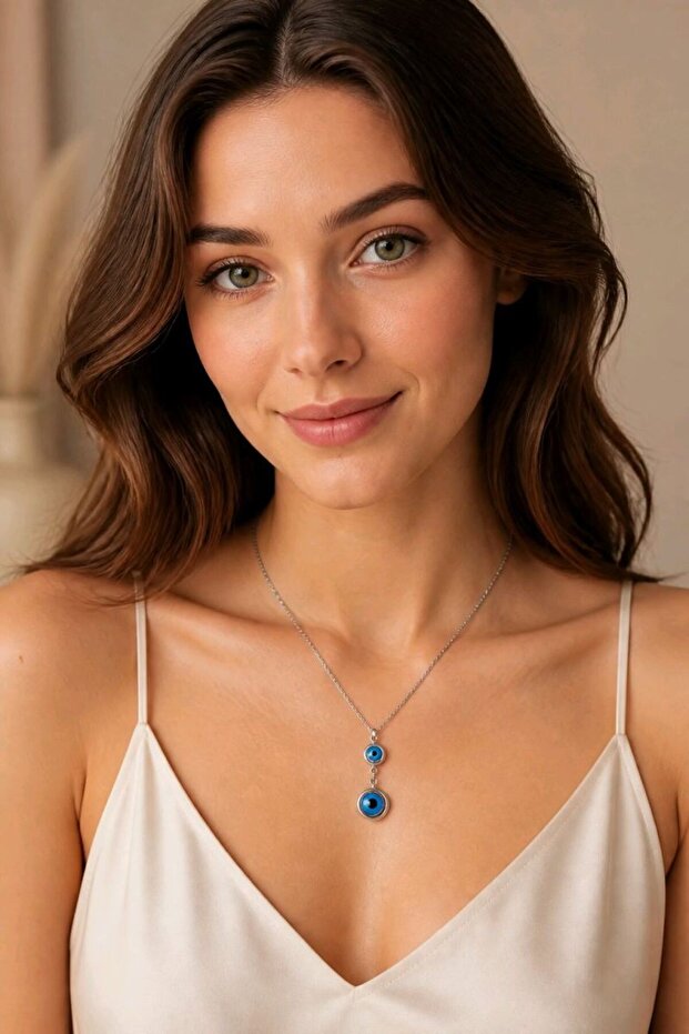 Figured Anti-Tarnish Steel Adjustable Chain Luxury Necklace