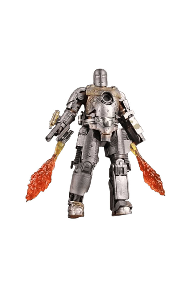 Marvel SHINE IRON MAN MK1 Action Figure By ZD Toys