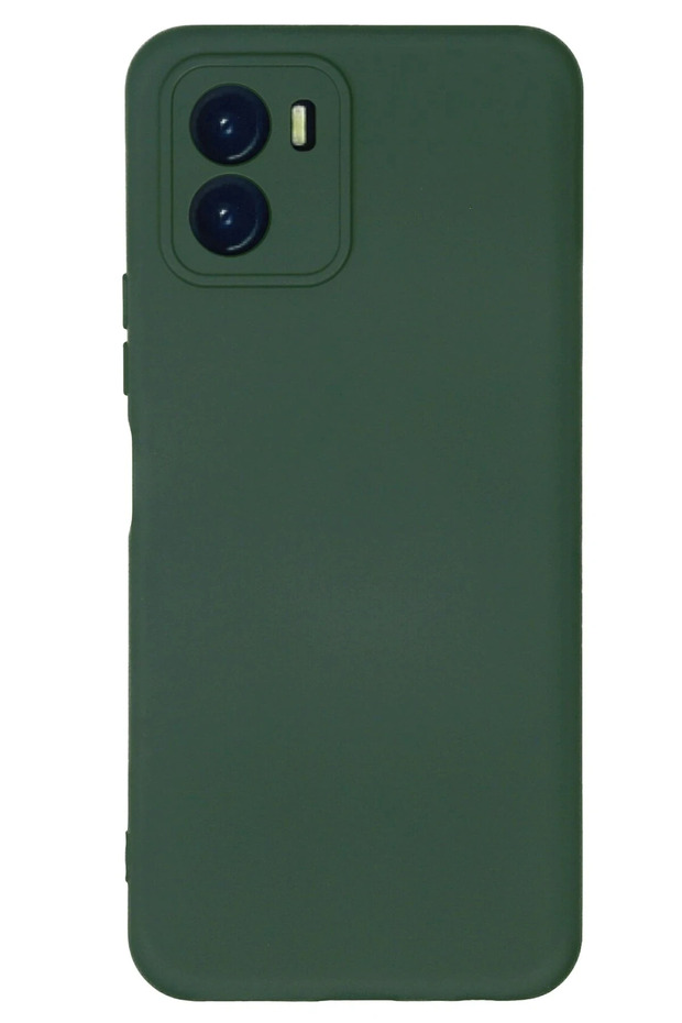 Aconcept Vivo Y15S Case Nano Inside Velvet Silicone - (213753) Dark Green