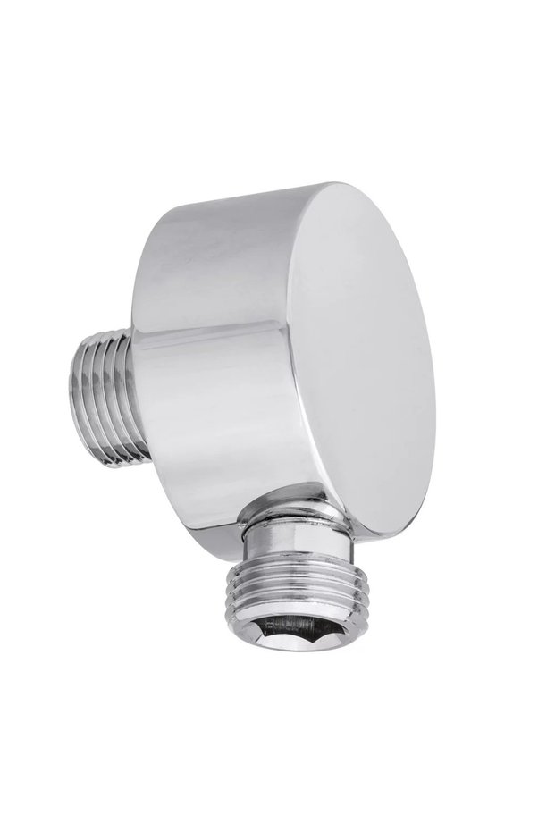 Cot de duș cromat lucios