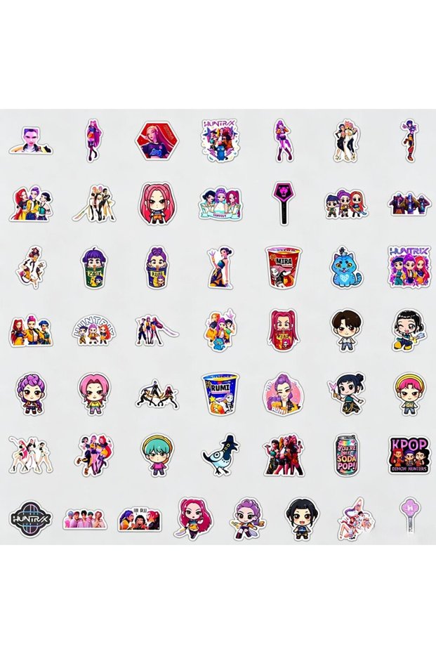 Hasbro 50pcs 50pcs K-Pop Anime cartoon Stickers Animation Movie Decals DIY Laptop Car Bike Graffiti