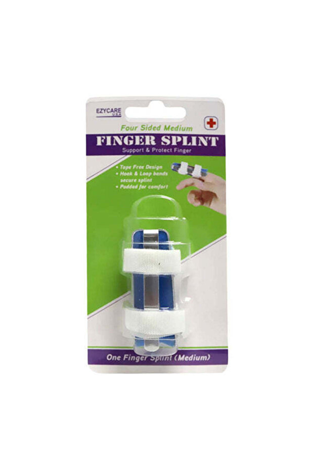 FINGER SPLINT FOUR SIDED M 17487