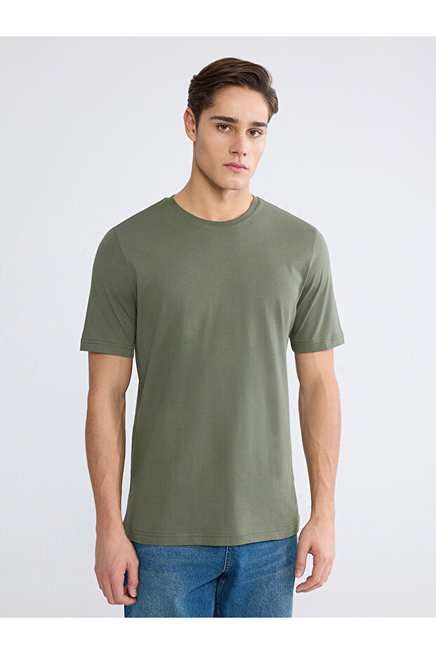 Original %100 Cotton Regular Fit Basic T-Shirt