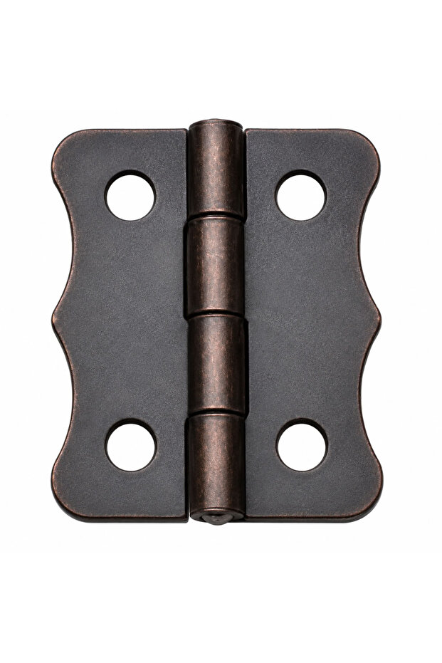 Antique Copper 100 Pieces Daisy Hinge Flat 40X30 mm - Decorative Frame Lantern Chest Box Hinge