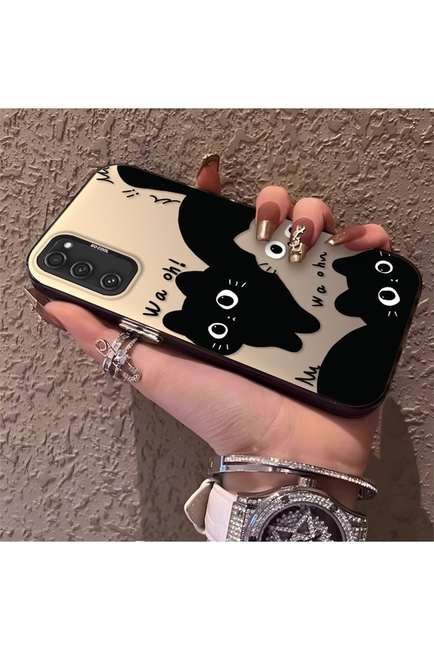 Samsung Galaxy S20 Fe 4G/5G Compatible High Quality Fun Black Cat Printed Case