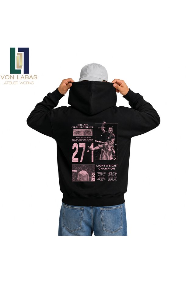 Islam Makhachev Ufc Printed Unisex High Quality Hooded Cotton Sweatshirt (Hoodie)