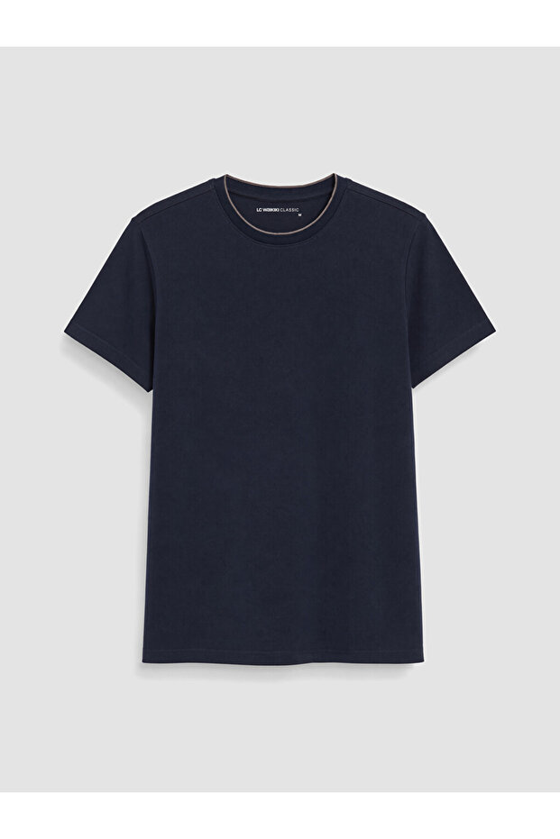 Rmz Gi̇yi̇m Farkiyla Zero Roba Collar Men's T-Shirt
