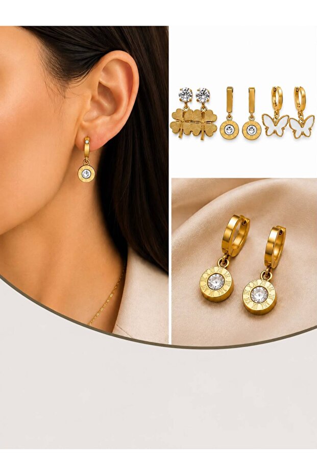 6lı set küpe