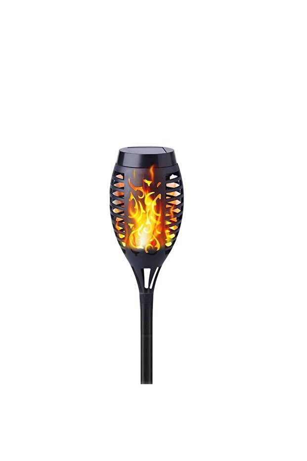 4-Pack Outdoor Solar Flame Torch Lights (IP65 Waterproof)