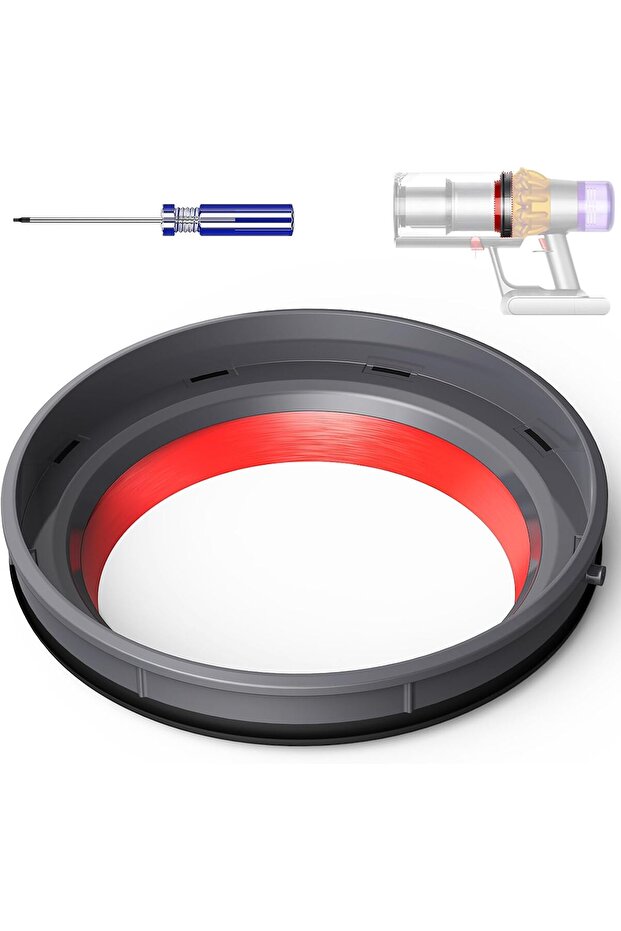 Top sealing ring for vacuum cleaner dustbin/dust cup, suitable for Dyson V11 vacuum cleaner replacement parts and accessories.