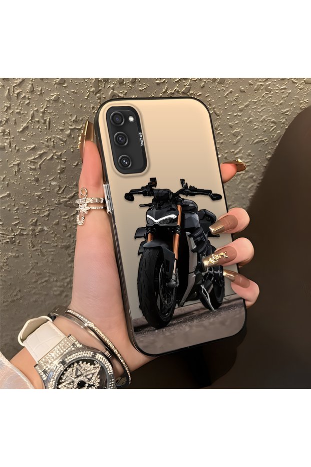 Samsung Galaxy S20 Fe 4G/5G Compatible Cool Sport Motorcycle Printed Matte Quality Soft Silicone Case