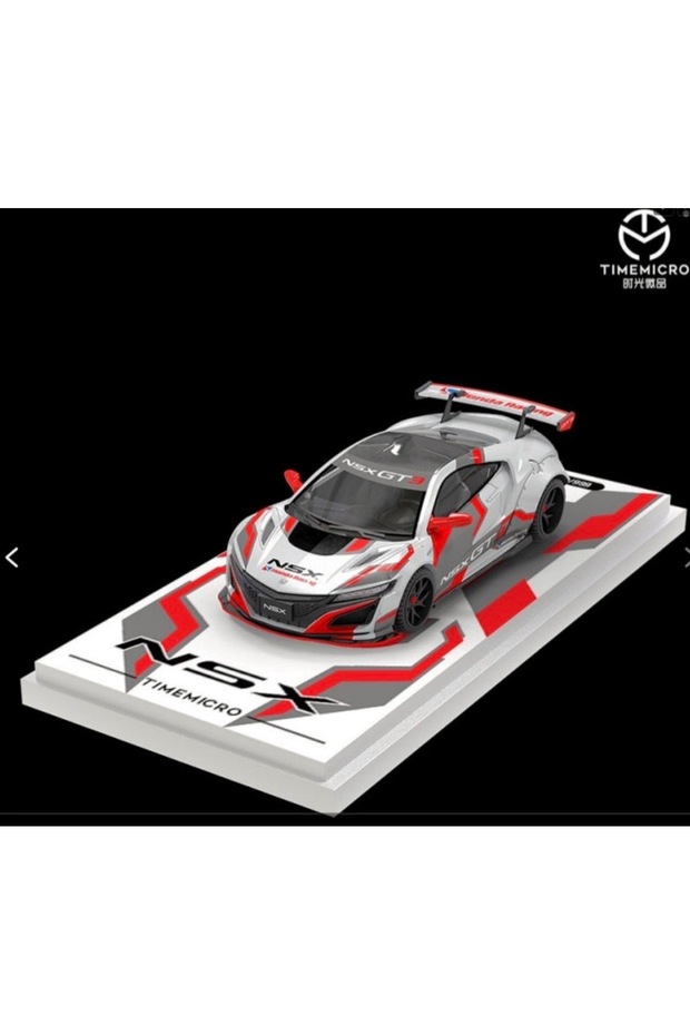 Time Micro Honda Nsx Gt3 Figured 1/64 Model Car