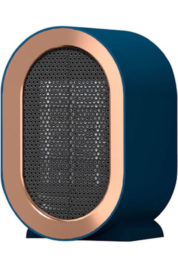 Electric heater-Room heater-Mini heater-1200 W-Blue