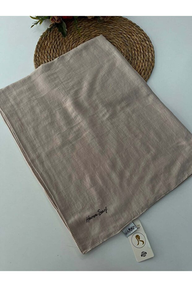 Harem Nilda Cotton Shawl Light Stone Hfn0125
