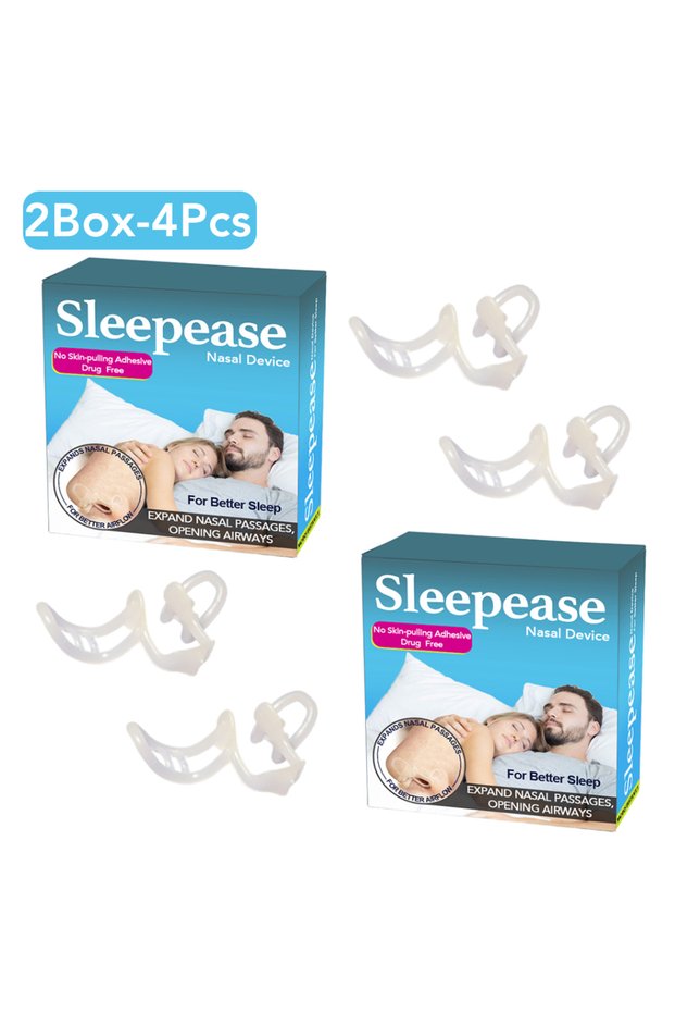 2Box-4Pcs Nose Dilator Nasal Silicone Nose Clip Anti Snoring Easy Breath Preventing Snoring Help Bre