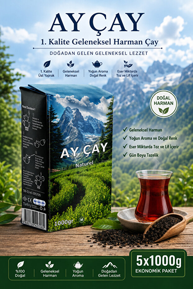 Naturel 5x1000g