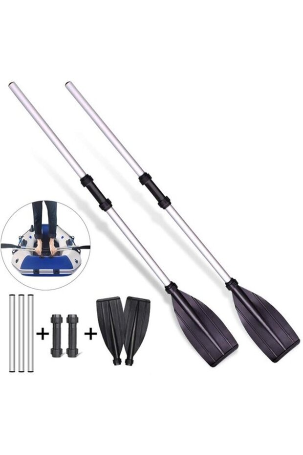 2-piece telescopic paddle.