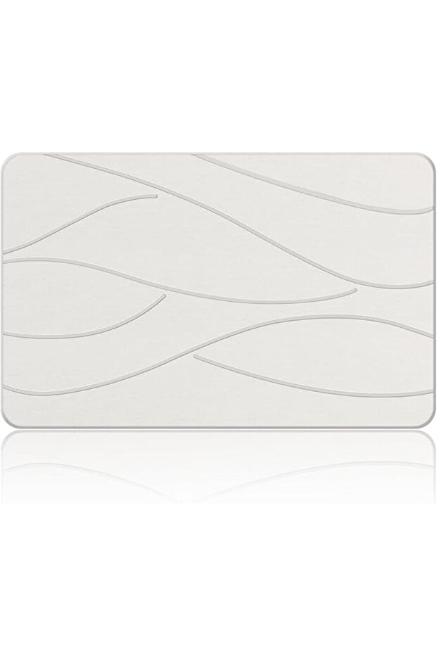 Stone Bath Mat for Bathroom,Diatomite Bath Stone Mat Super Absorbent Quick Drying,Non-Slip Sto
