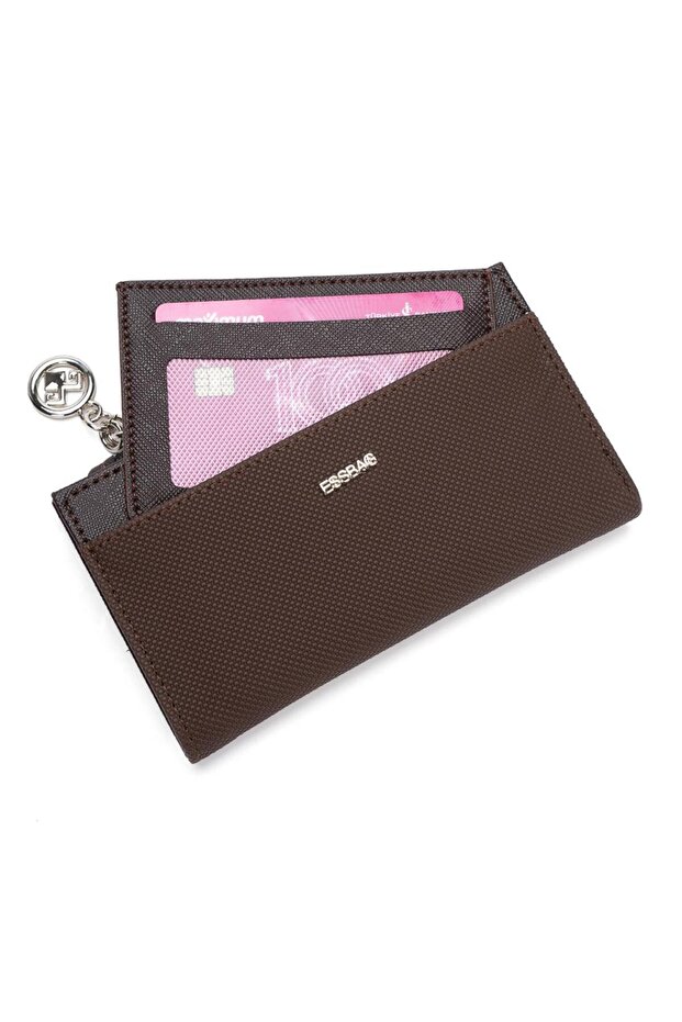 Women's Card Holder Detailed Two-Piece Insertable Card Holder Wallet