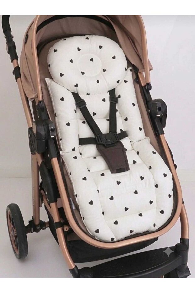 100% Cotton Orthopedic Baby Stroller Cushion with Lumbar Support, Size: 30X80