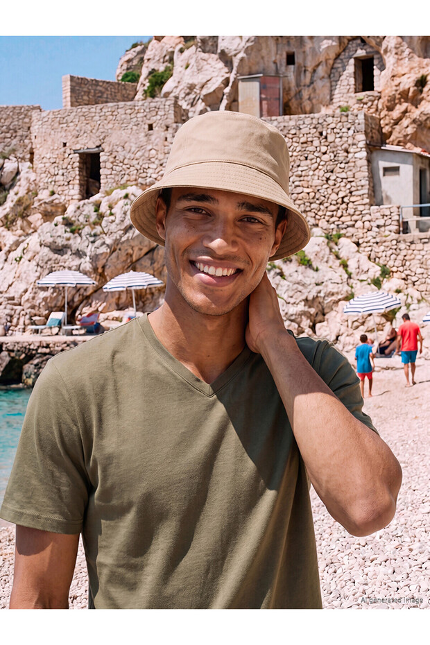 Trendlucky Basic Men's Bucket Hat with a Difference