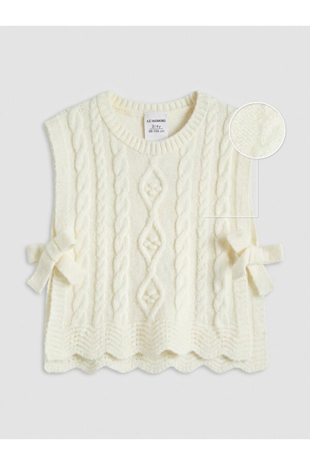 Zero Roba Collar Girls' Knitwear Sweater from Uzg Store for Style Enthusiasts