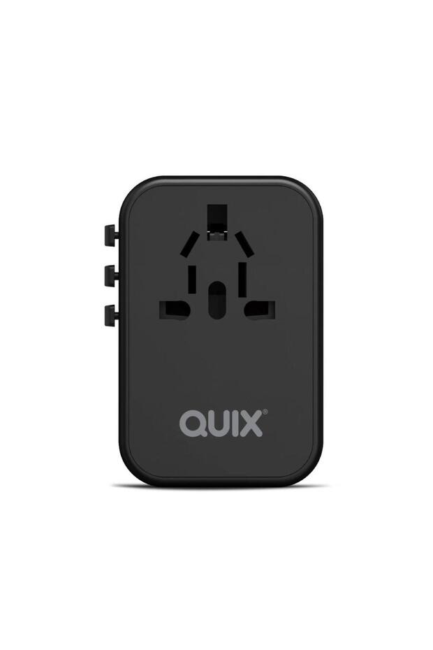 Gan 65W Pd Fast Travel Adapter With Universal Ports