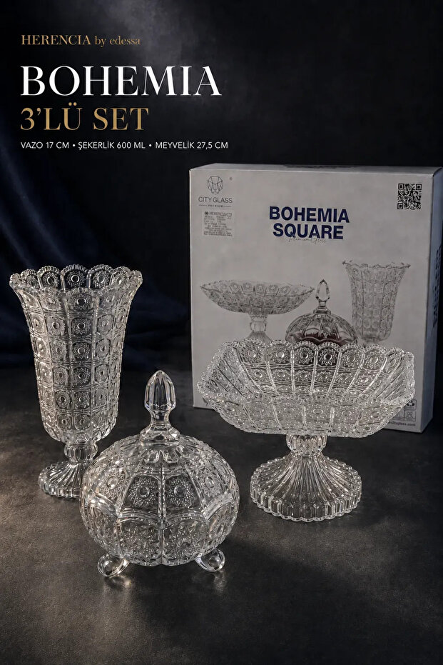BOHEMIA - 3 PCS SET