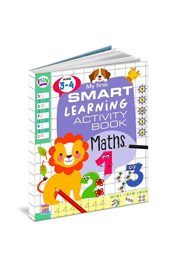My First Smart Learning Activity Book Maths (3-4 YRS)