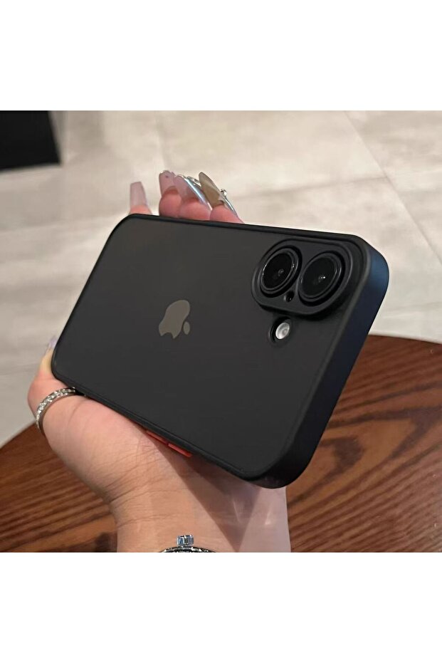 iPhone 16 Black Luxury Armor Bumper Shockproof Case For iPhone 17 16 15 14 Plus 11 12 13 Mini Pro XR