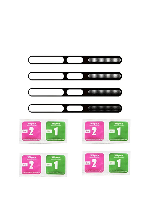 Galaxy S26 Ultra Black 4Pcs 1-4PCS Metal Dustproof Net Sticker For Samsung S26 Ultra S25 S24 S23 Plu