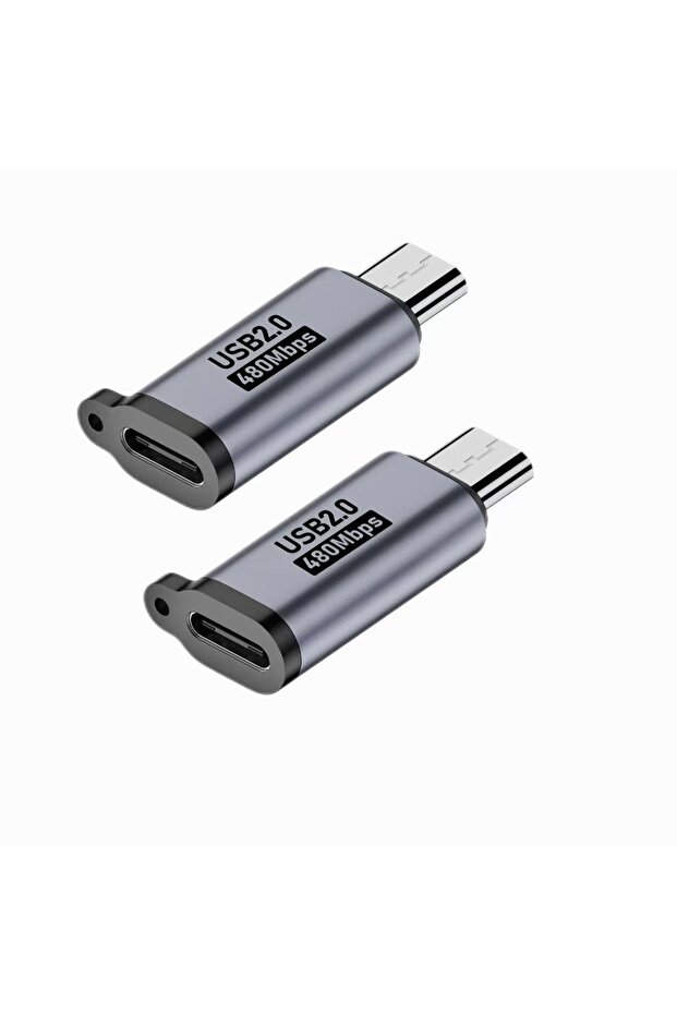 2pcs USB-C/Micro to MiNi-USB and Micro-USB/USB-C to USB-C/Micro-USB Adapters for IPhone 14 13 ...