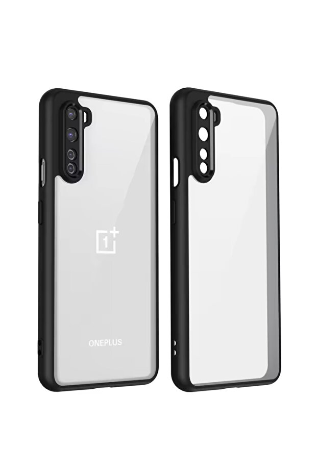 OnePlus Nord TMMS black Nord AC2001 AC2003 Case Shockproof Silicone Bumper Air Cushion Clear Matte