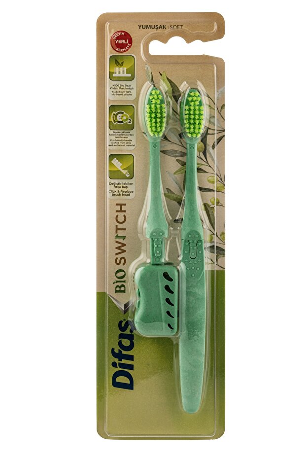 Bio Switch 2-Pack Toothbrush - Soft