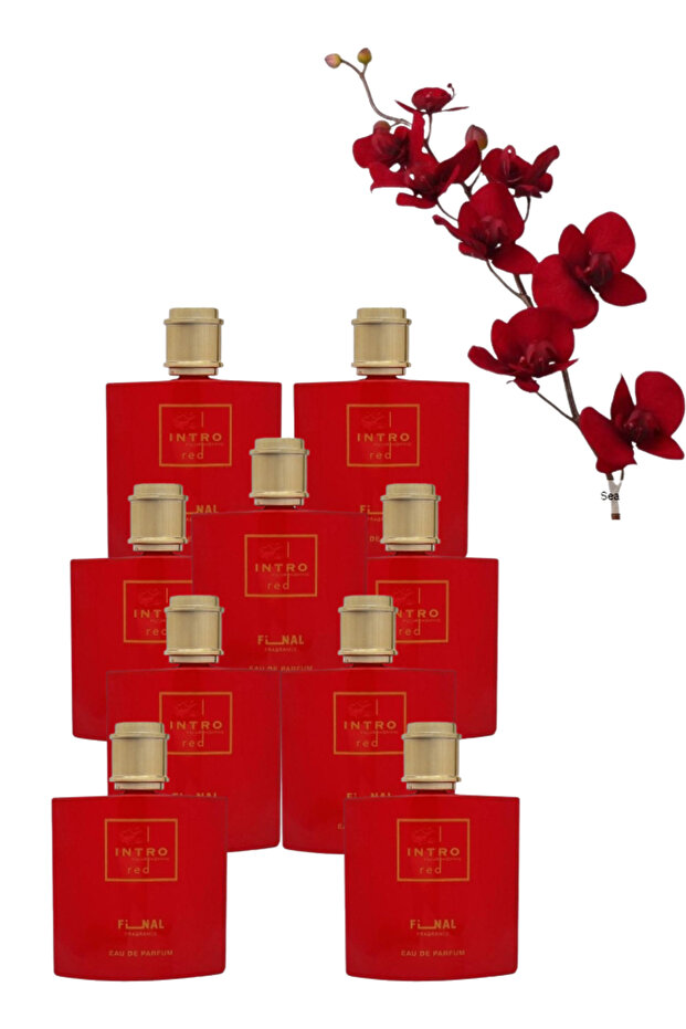9 قطع من عطر إنترو الأحمر 100 مل