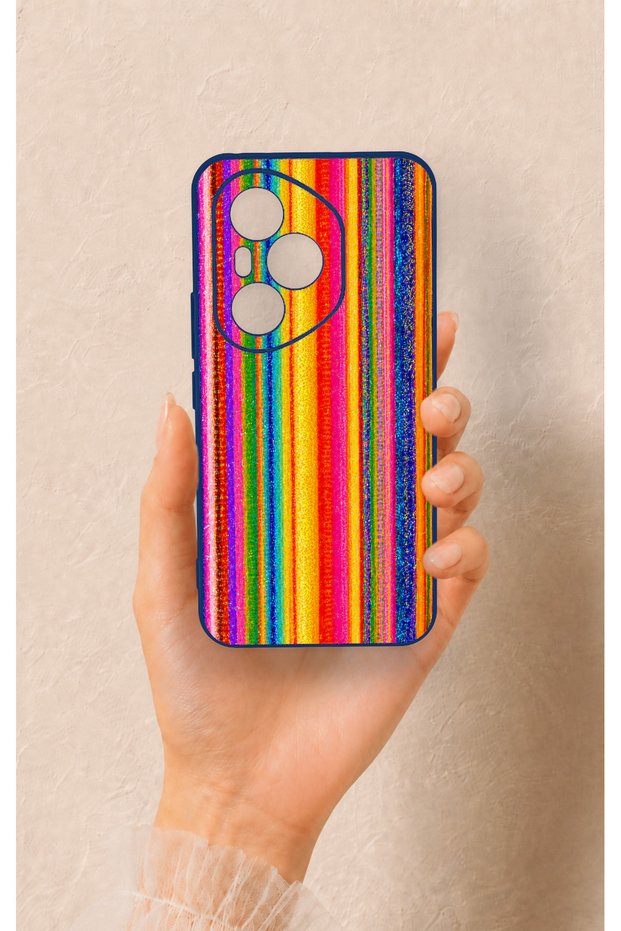 Honor 400 Pro Compatible Colorful Patterned Silicone Case