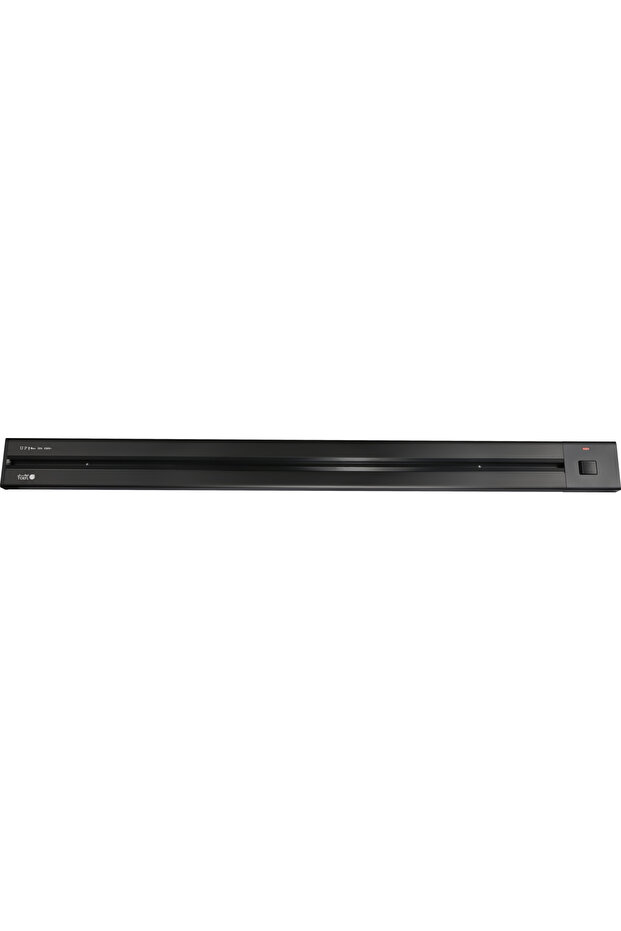 Modular Multi-Socket Raceway | Stone Black | 100 x 8.5 x 2.5 cm, 220V, surface mounted, direct power, modules removable/addable, 3-year , SASO/GCC compliant