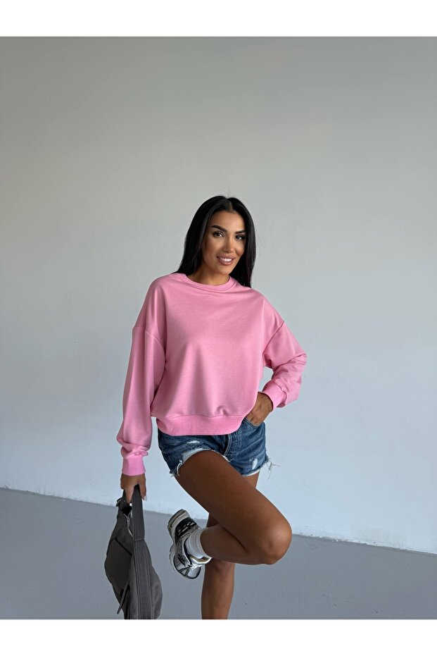 Two Thread Crew Neck Sweatshirt