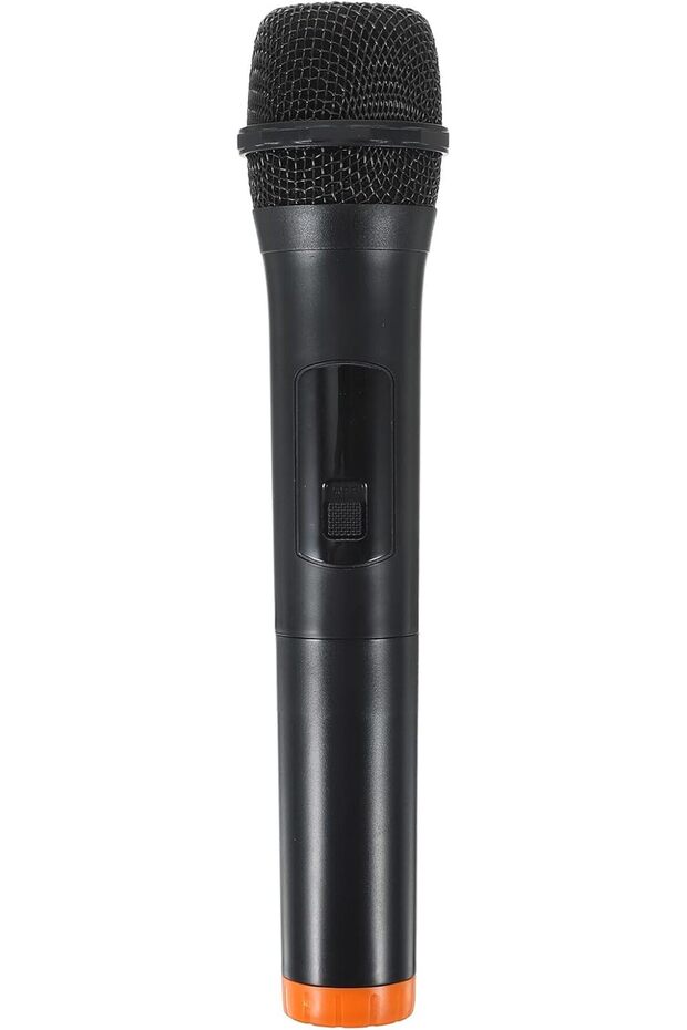 Wireless UHF Handheld Microphone System, Cordless Battery Operated Karaoke Microphone Transmitter