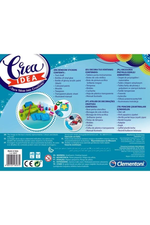 Crea Idea Pencere Çıkartmaları 18537 - 4
