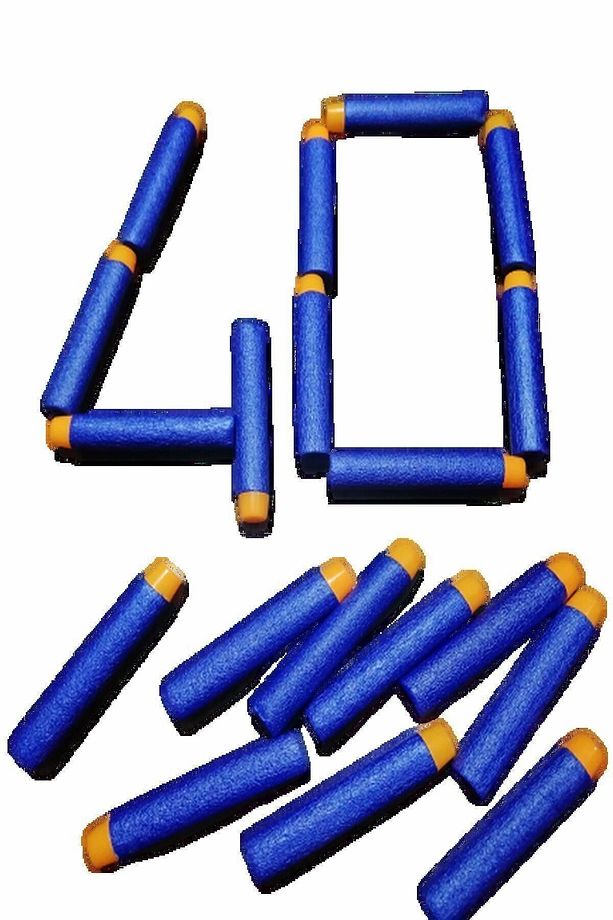 Mermisi 40'lı Sünger Yedek Mermi Soft Bullet - 1
