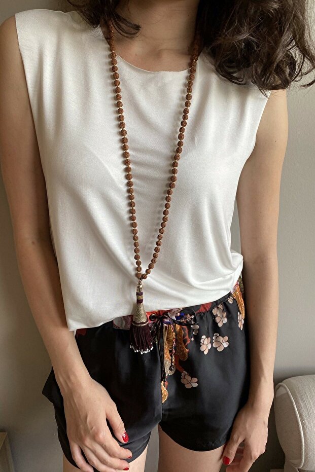 Harper Ekru Viskon Kolsuz T-shirt/atlet - 1