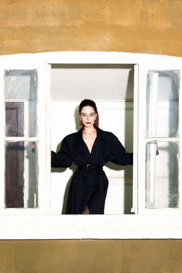 Kadın Siyah Samantha Trençkot - 1