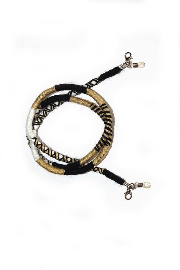 Boho Maske/Gözlük Ipi - Kahverengi - 1