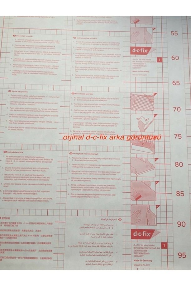 Ahşap Desenli Kendinden Yapışkanlı Folyo Yeni D C Fix 67,5cm X 1mt - 5