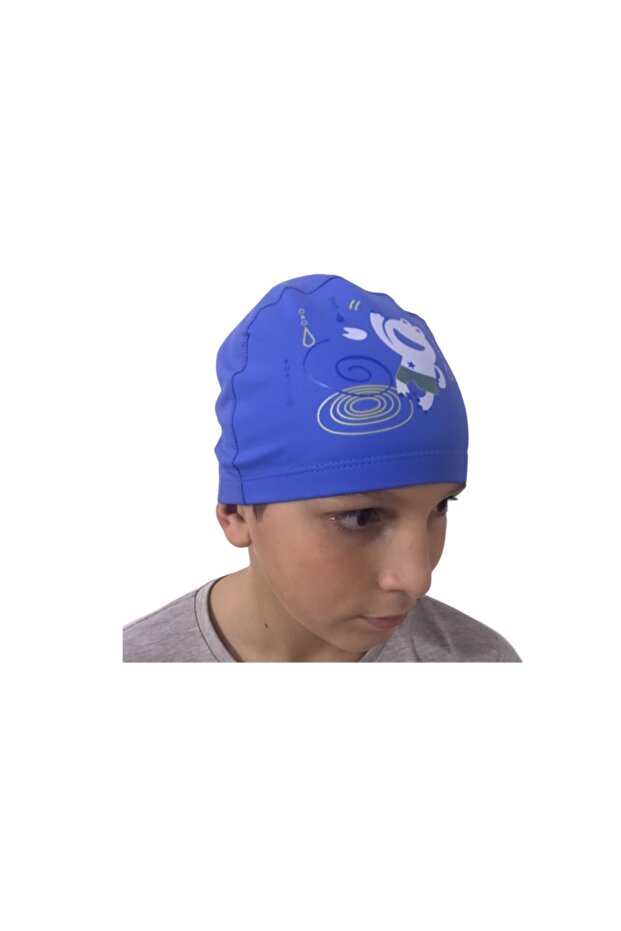 Cloth Printed Swimming Cap