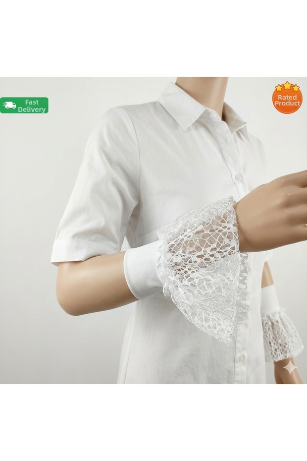 White Armband Arm Accessories 12