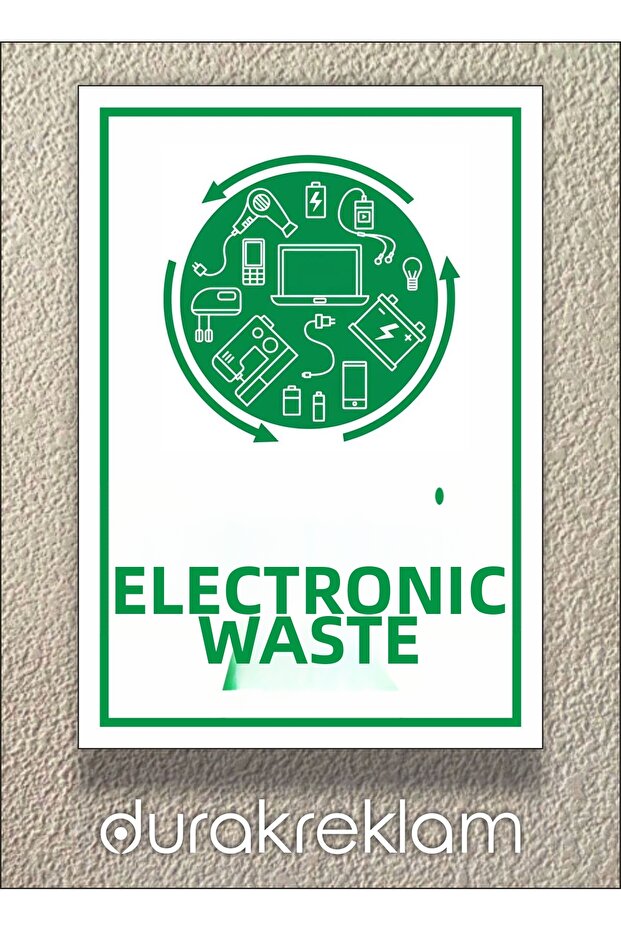 Electronic Waste Sign A1 60X80 cm