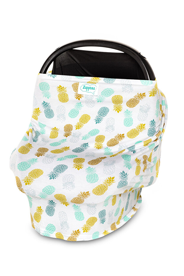 Functional Stroller - Nursing Cover Pineapple Set