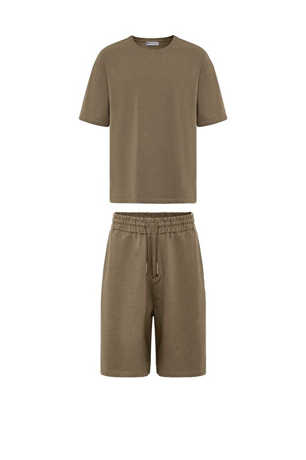 Basic Oversize Shorts Set